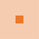 Nude Satin/Orange Fluorescent Satin