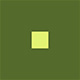 Khaki Satin/Yellow Fluorescent Satin