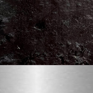 Gray Slate Marbled Matte/Palladium Polished