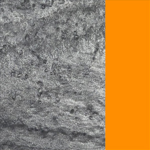 Matte Marbled Mouse Gray/Neon Orange Miami Matte