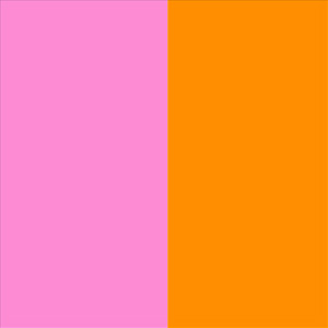 Shiny Solid Pink/Shiny Miami Orange