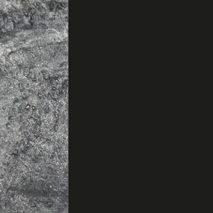 Black Shiny/Gray Mouse Marbled Matte