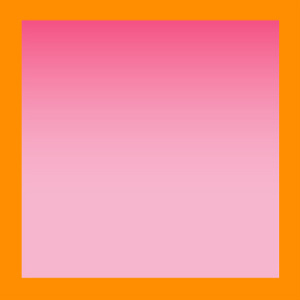 Shiny Translucent Pink Gradient/Shiny Neon Miami Orange