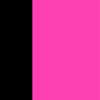 Rose Fluorescent Satin/Black Shiny
