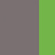 Matte Translucent Gray/Matte Neon Green