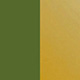 Shiny Translucent Dark Green/Polished Pale Gold