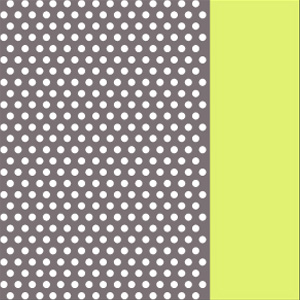 Perforated Satin Taupe/Neon Yellow Satin