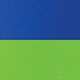 Matte Blue Majorelle/Matte Neon Green