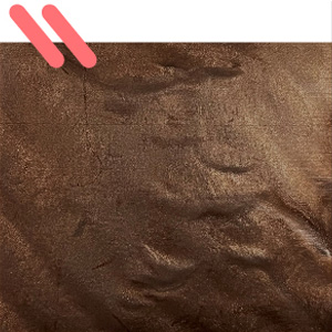 Matte Marbled Brown/Neon Coral