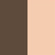 Matte Glossy Brown/Satin Nude