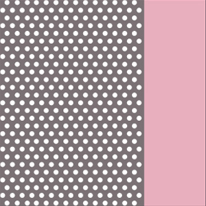 Perforated Satin Taupe/Baby Pink Satin