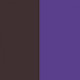 Shiny Dark Choco/Satin Purple