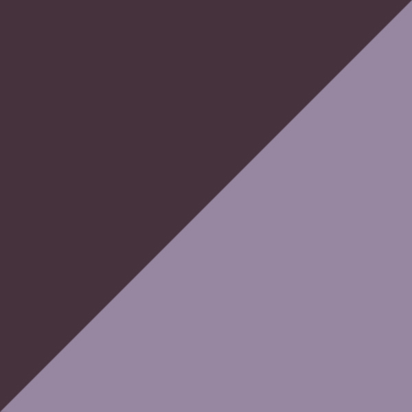 Violet Horn / Dark Gray Shaded