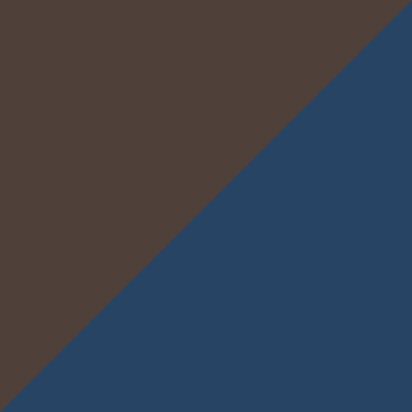 Matte Brown Blue