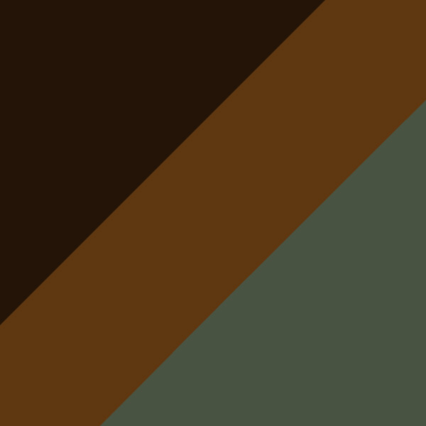 Striped Brown Black / Green