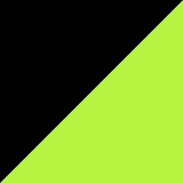 Matte Black Green Fluo